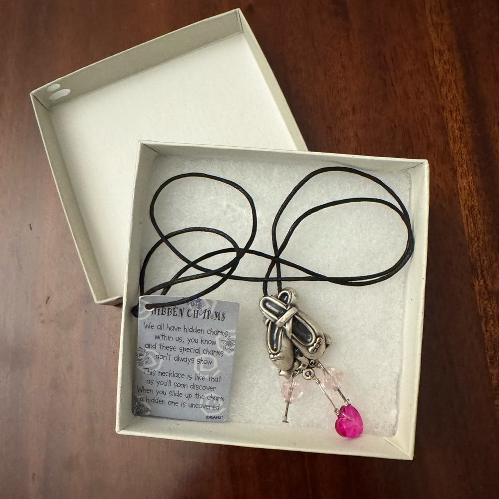 GANZ Ballerina Hidden Charm Necklace